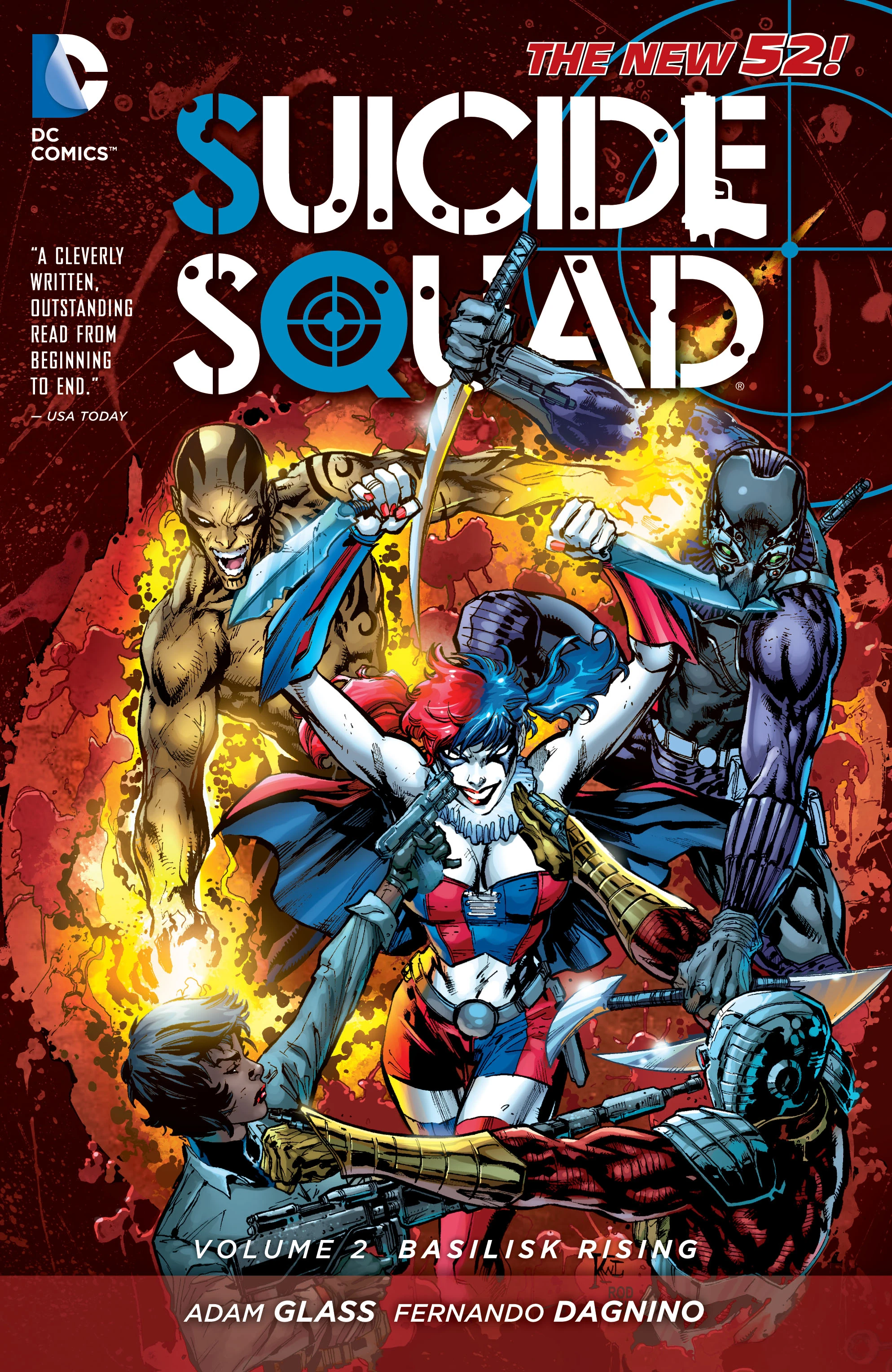 Suicide Squad Vol. 2: Basilisk Rising (DC, 2013) cover